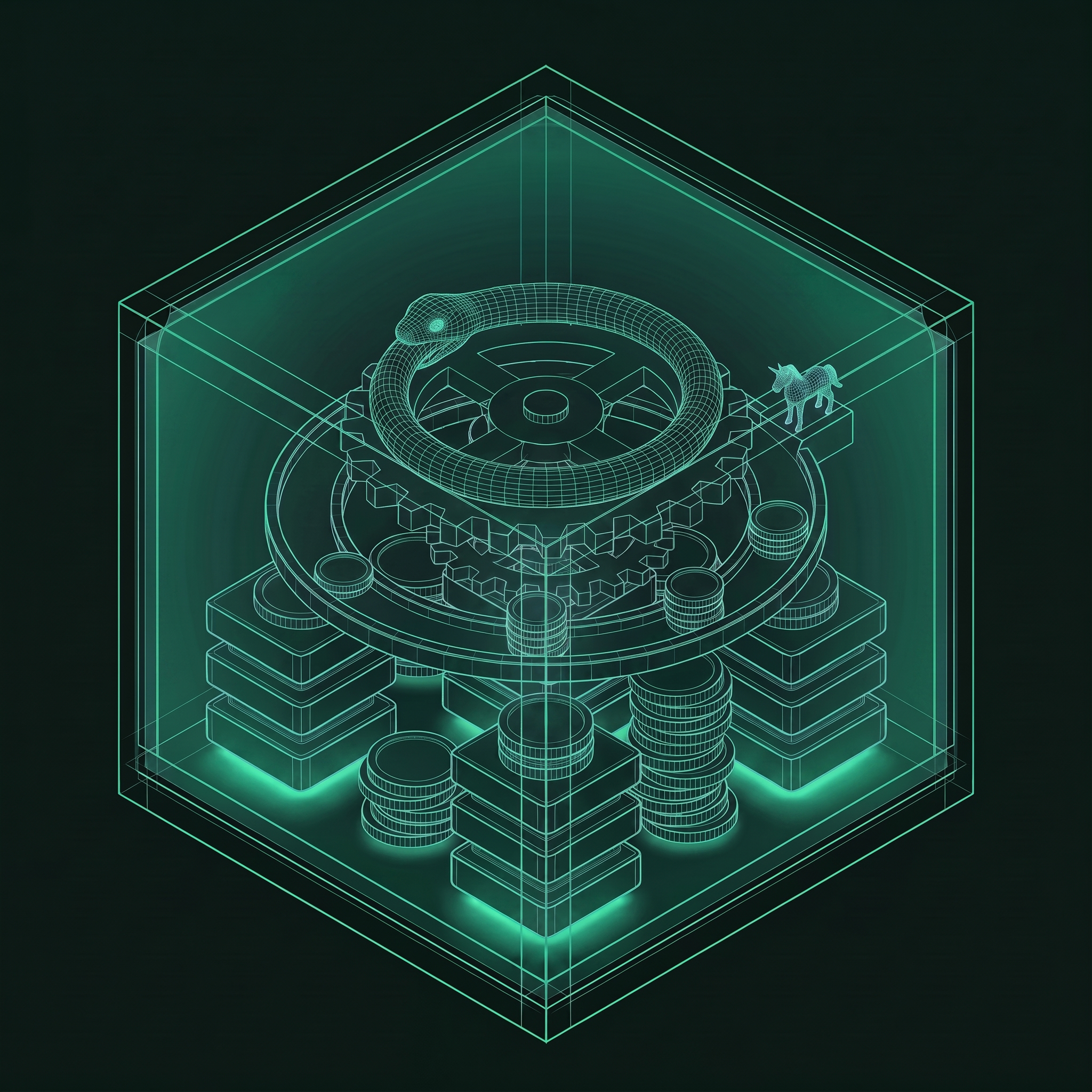 Rebase gear isometric icon